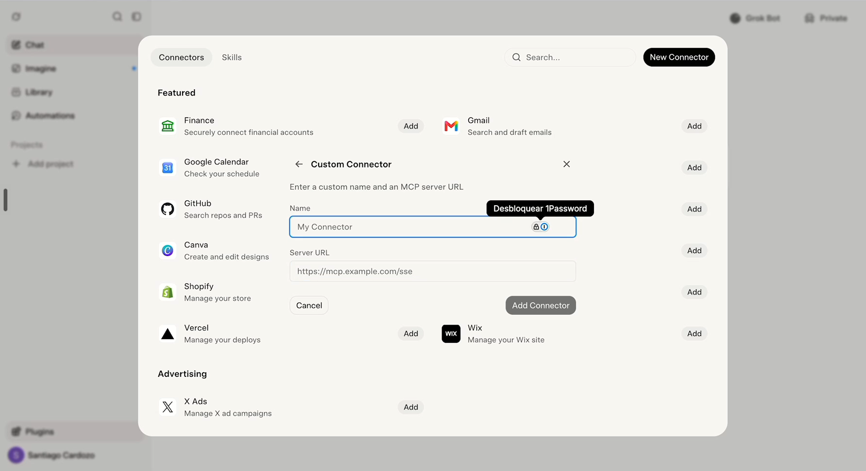 Step 4: Name your connector