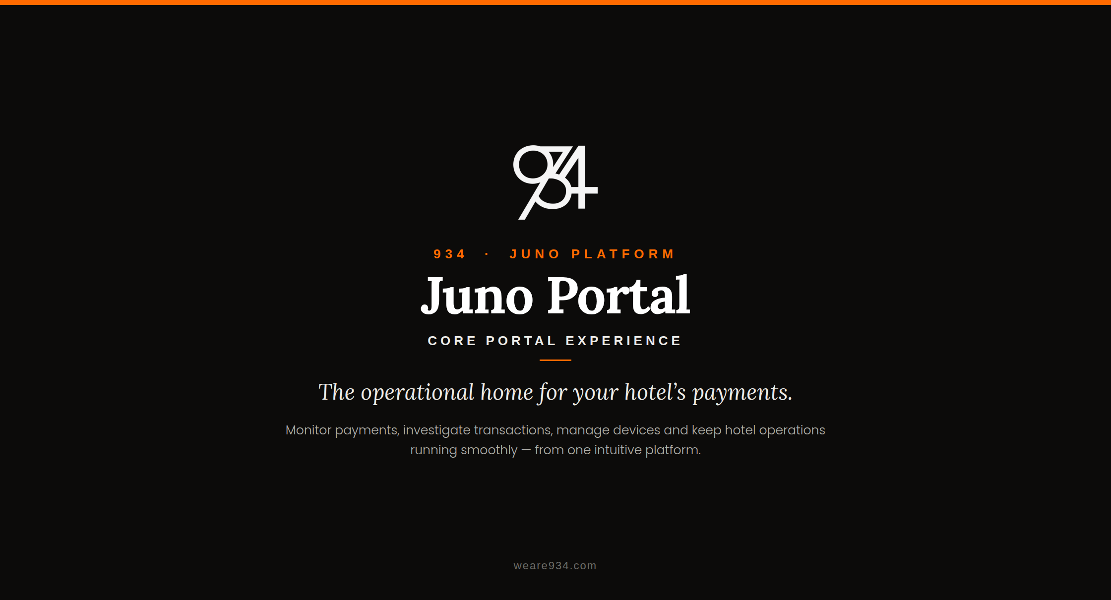Preview of Juno Portal | Core Experience | EN
