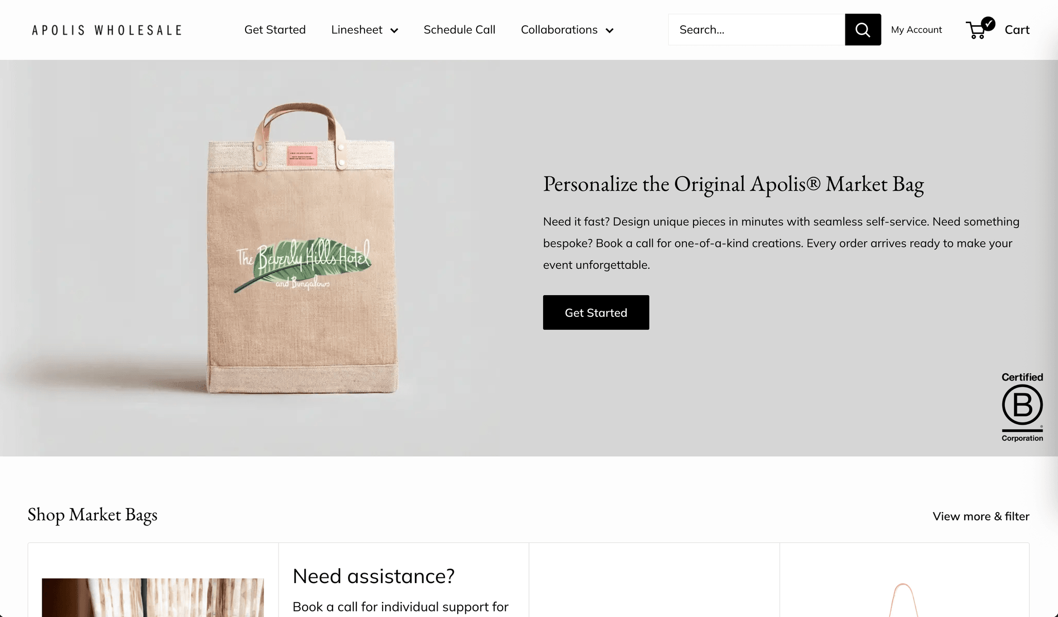 Customize and Order Apolis Market Bags